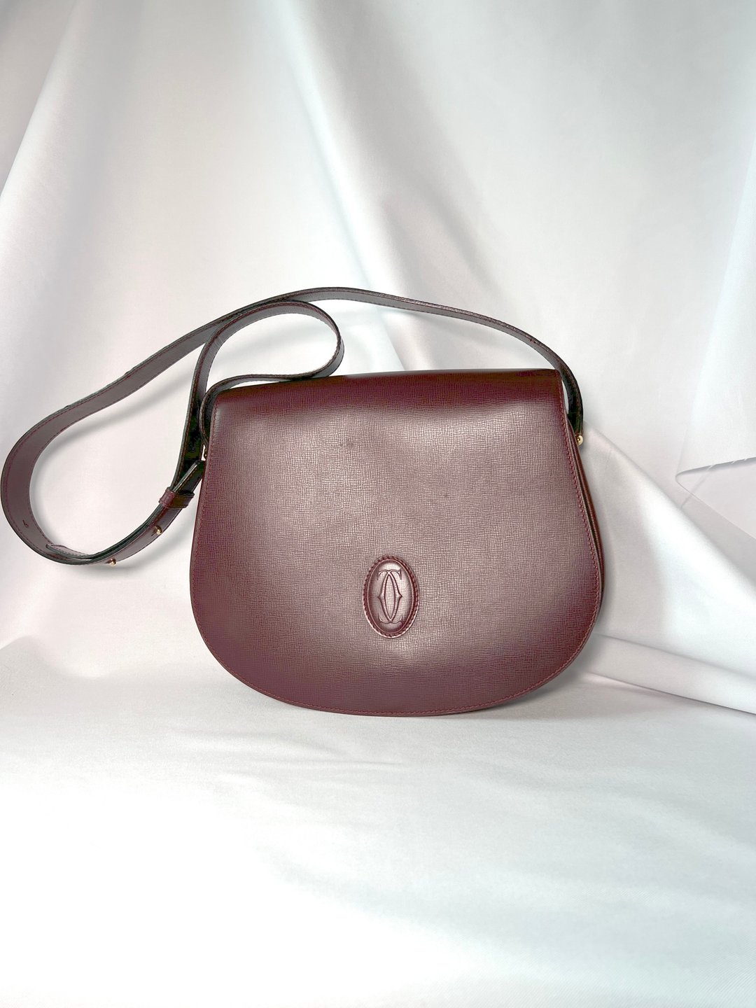 Cartier Red Must De Cartier Leather Crossbody Bag 侧背包 - 侧背包/斜挎包 - 真皮 红色
