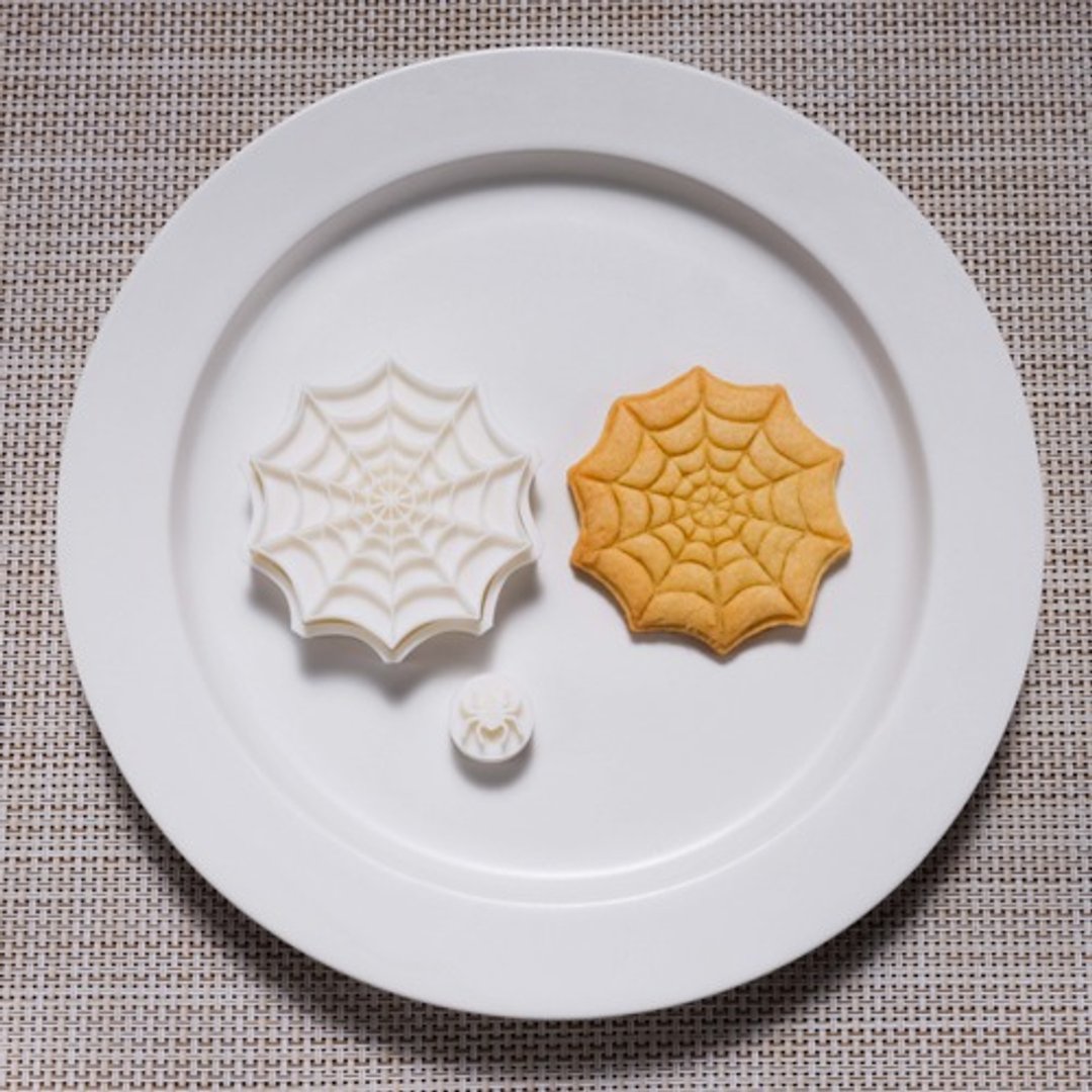 Spider web (cookie cutter/cookie cutter) - 厨房用具 - 木头 