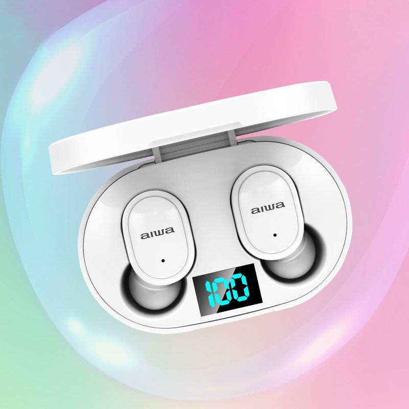 【AIWA】爱华 真无线蓝牙耳机 AT-X80E - 耳机 - 其他材质 黑色