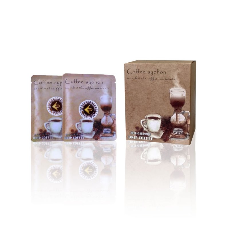 滴咖浓 滤挂咖啡【黄金曼特宁】10入 - 咖啡 - 其他材质 