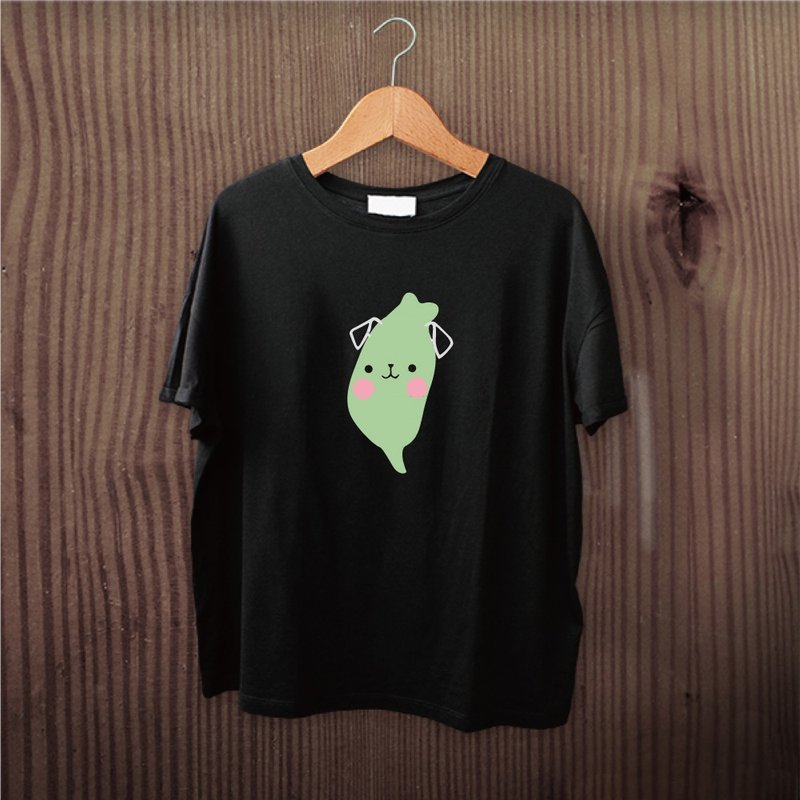 台湾图案反光T-shirt 台湾毛孩款 情侣装 宠物亲子装 纯棉T恤 - 男装上衣/T 恤 - 棉 多色