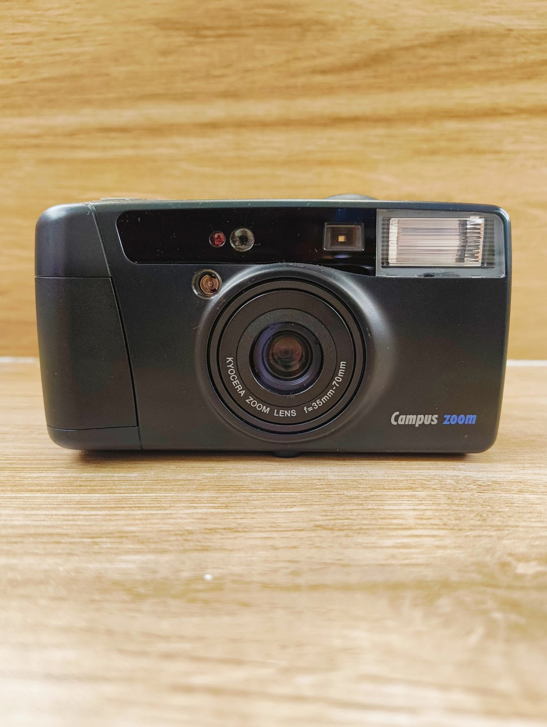 【135底片相机】八成新 Kyocera Campus Zoom 全自动 傻瓜相机 - 相机 - 塑料 黑色