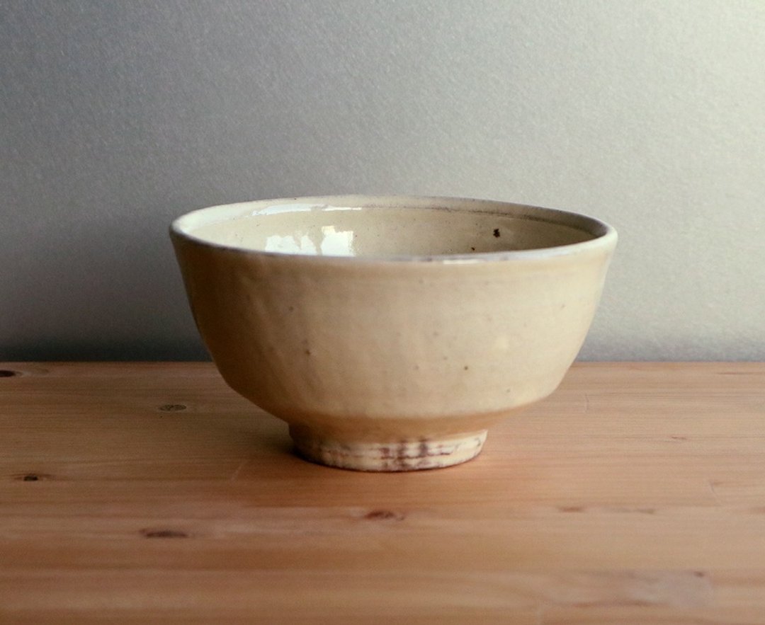 Kajiwara Yoshiharu Kohiki 碗 陶瓷作品 个人陶艺家 - 碗 - 陶 白色