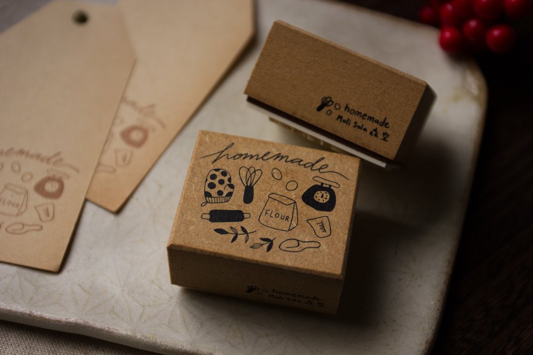 做面包工具组 复刻章 印章 -绝版-不再贩售- - 印章/印台 - 橡胶 白色