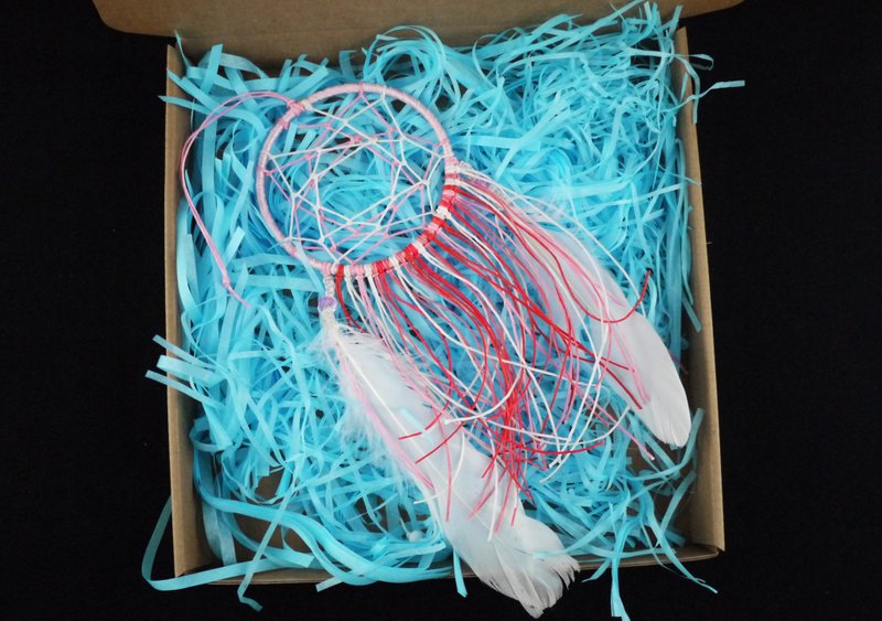 【材料包+影片】梦幻流苏  10 x 20 捕梦网 - 其他 - 其他材质 多色