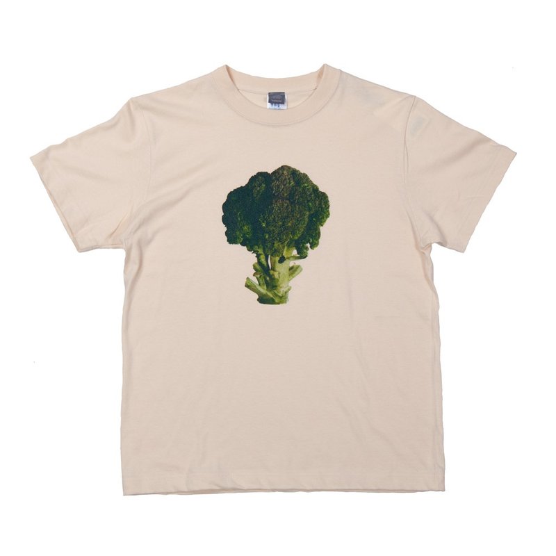 Vegetable Series Broccoli Funny T-shirt Unisex S ~ XXXL, Ladies S ~ L, Kids 90 ~ 160cm Tcollector - 女装 T 恤 - 棉．麻 多色