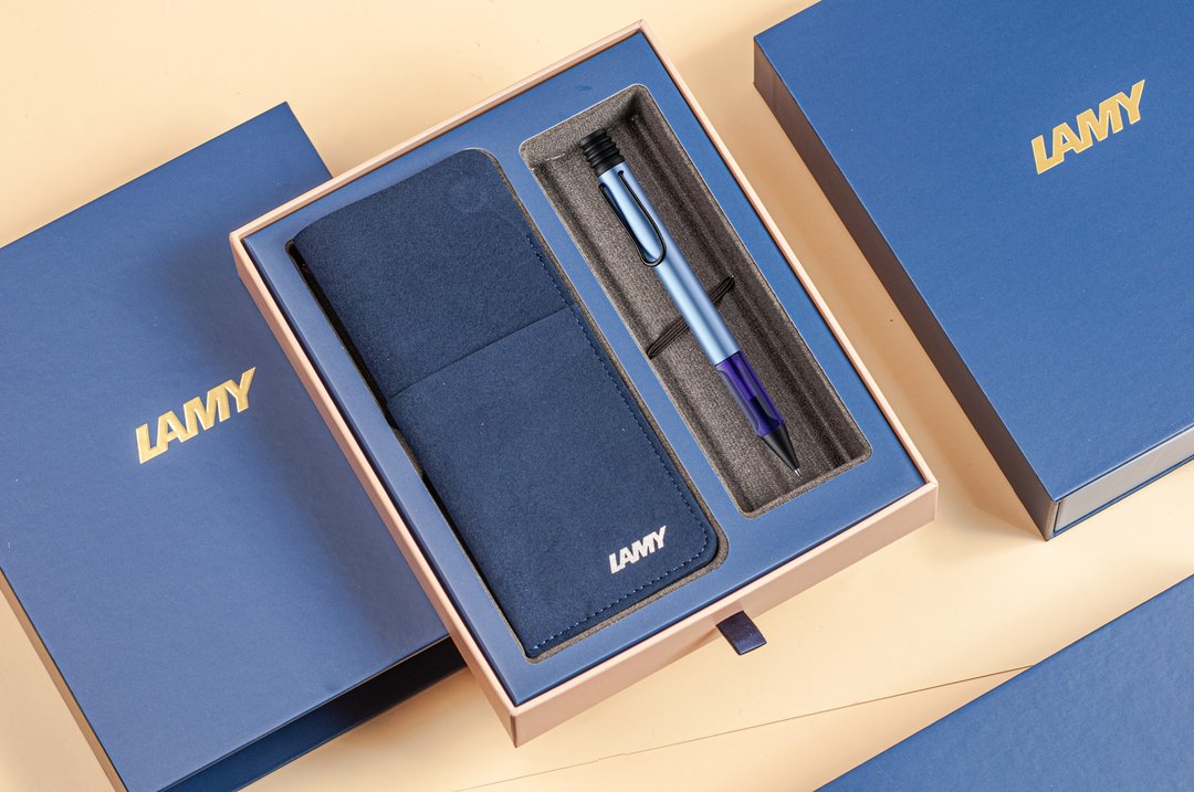【雷雕刻字】LAMY 原子笔 磁吸笔套礼盒  / AL STAR / 多彩选01 - 圆珠笔/中性笔 - 铝合金 多色