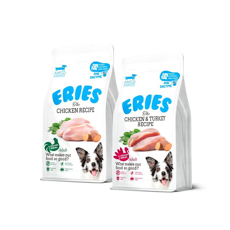 狗主食丨伊瑞思丨益生菌酵素成犬粮丨1kg丨单包 - 狗罐头/鲜食 - 其他材质 