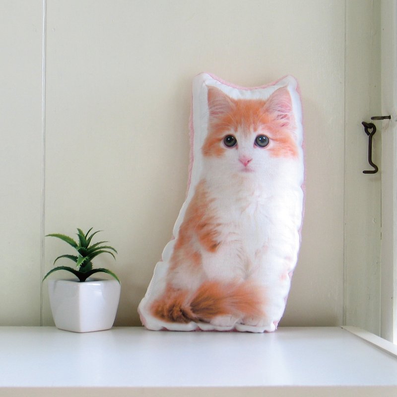 (日本製造) 手工制作 宠物定制 客制化礼物 宠物抱枕-猫 宠物纪念 - 订制抱枕/饰品 - 棉．麻 多色