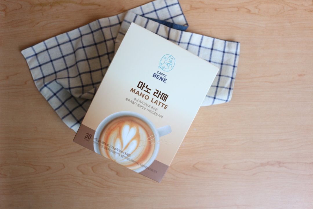 Caffebene咖啡伴 三合一拿铁 (30入/盒) - 咖啡 - 纸 白色