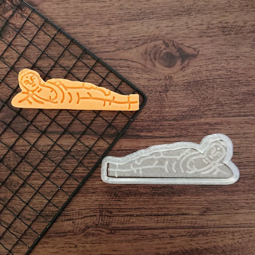[Cookie type] Shaka Nirvana Statue Sleeping Buddha - 厨房用具 - 塑料 透明