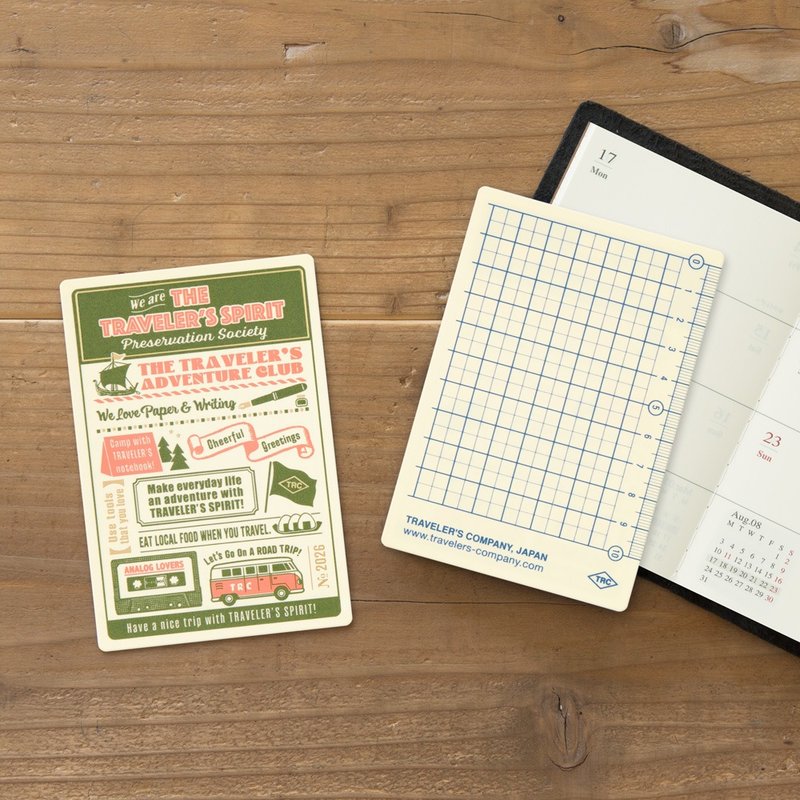 【预购】Traveler's Notebook 2026 PA 小垫板(限定) - 其他 - 其他材质 多色