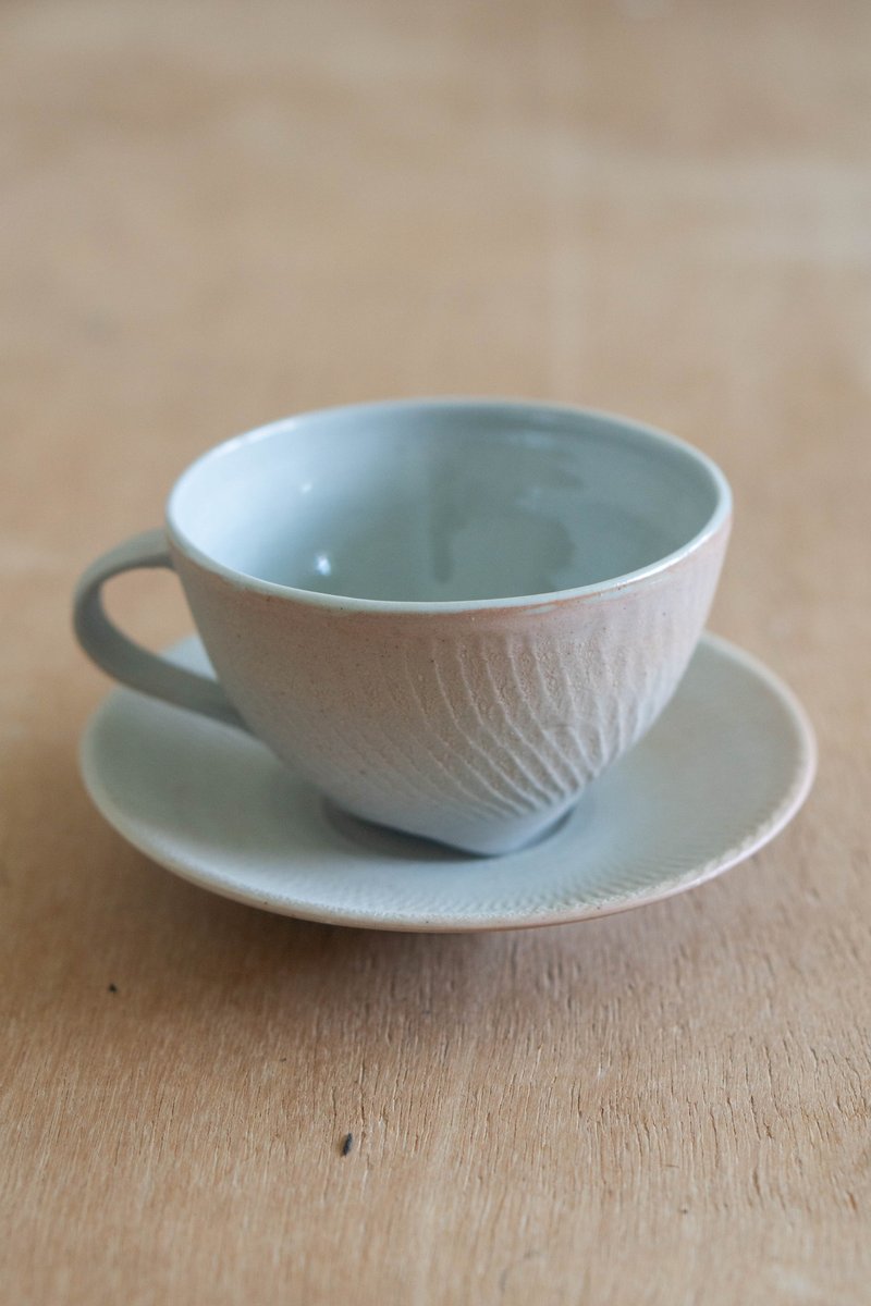 裸色咖啡杯盘组 - 咖啡杯/马克杯 - 瓷 粉红色