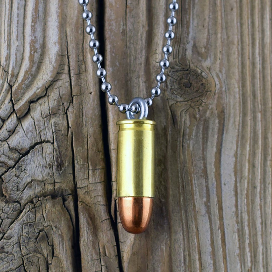 Bullet Designs .32手枪子弹项链 /金属复古造型潮流个性潮牌项链 - 项链 - 其他金属 