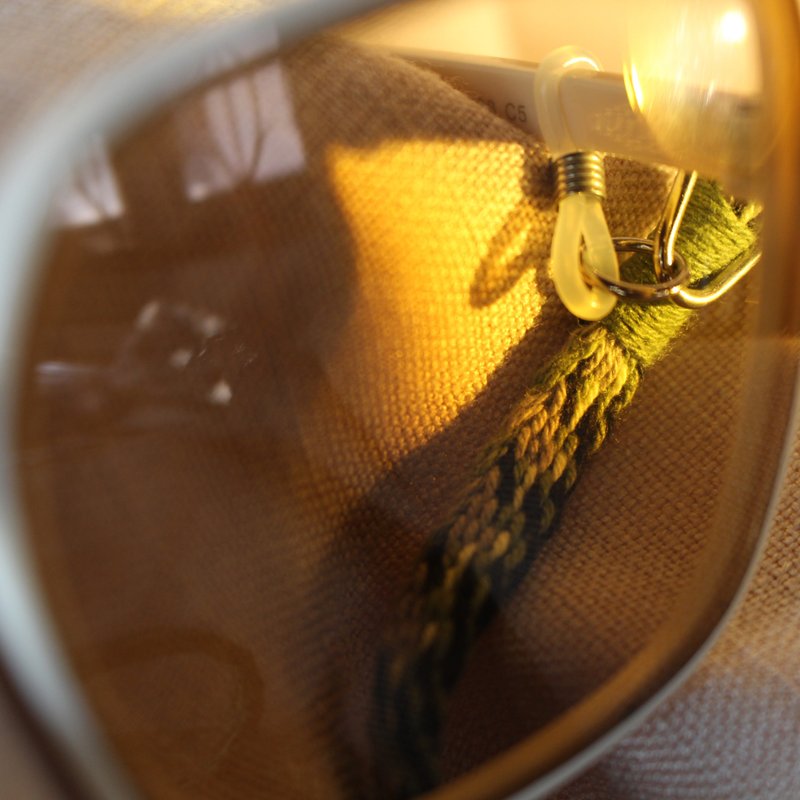 纯棉手工编织眼镜绳 - Matcha - 墨镜 - 棉．麻 绿色