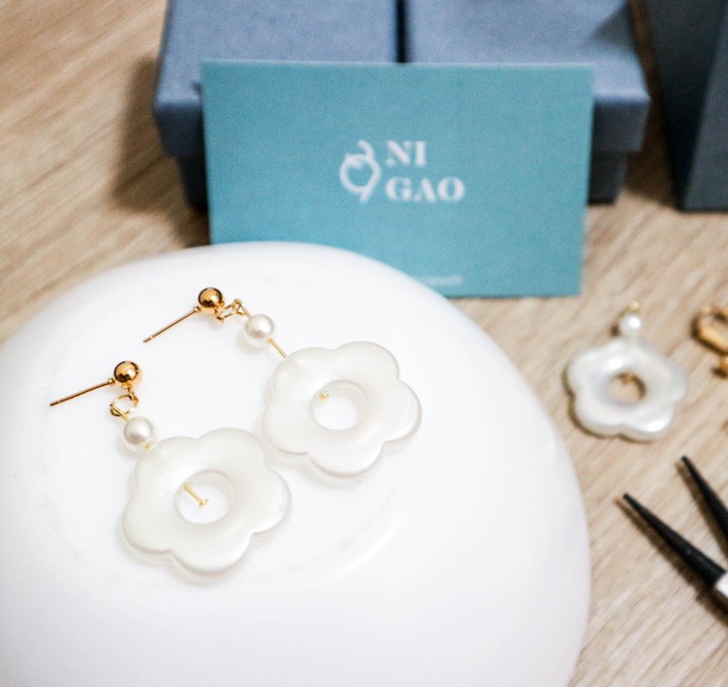 在线教学•初学者耳环实作体验课 - 线上课程/教学影片 - 其他材质 