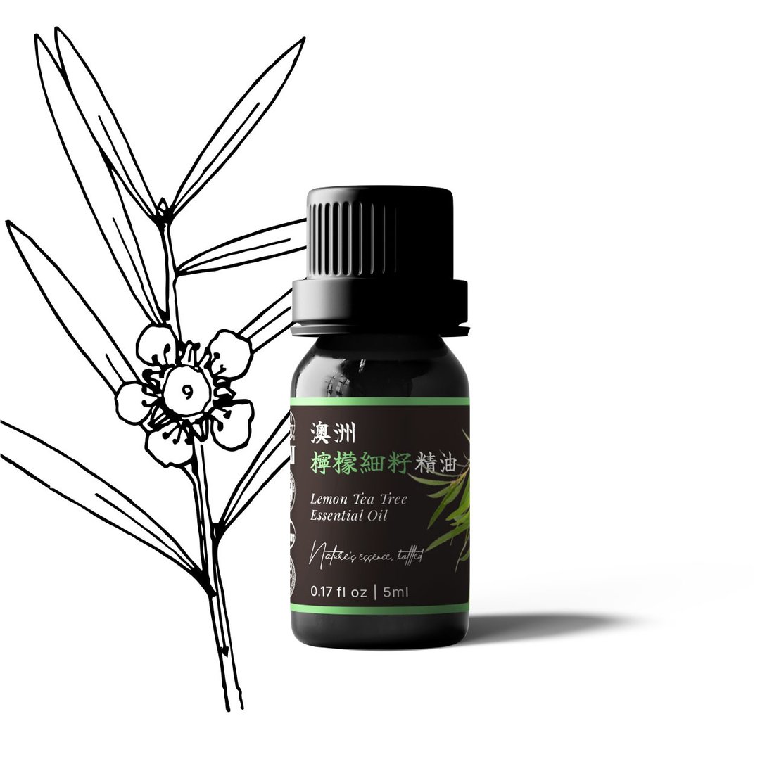 【卡佛香】澳洲柠檬细籽(茶树)精油 - 香薰/精油/线香 - 玻璃 黑色