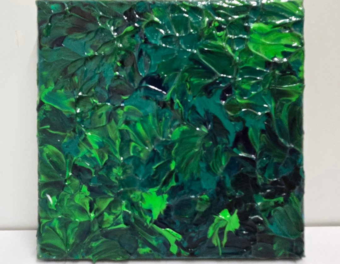 【Lucky Love】手作疗愈压克力画/丙烯抽象艺术画/心灵能量/送礼 - 摆饰 - 压克力 