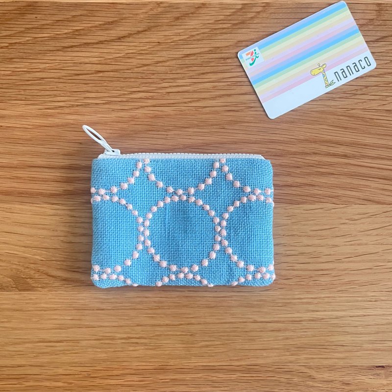 售罄 - 其他尺寸现货 mina perhonen tambourine 迷你收纳包 - 零钱包 - 其他材质 蓝色