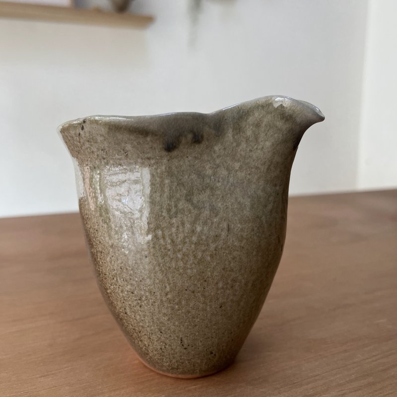 有泪珠的墨绿红河 柴烧陶手工茶海 大 - 茶具/茶杯 - 陶 咖啡色