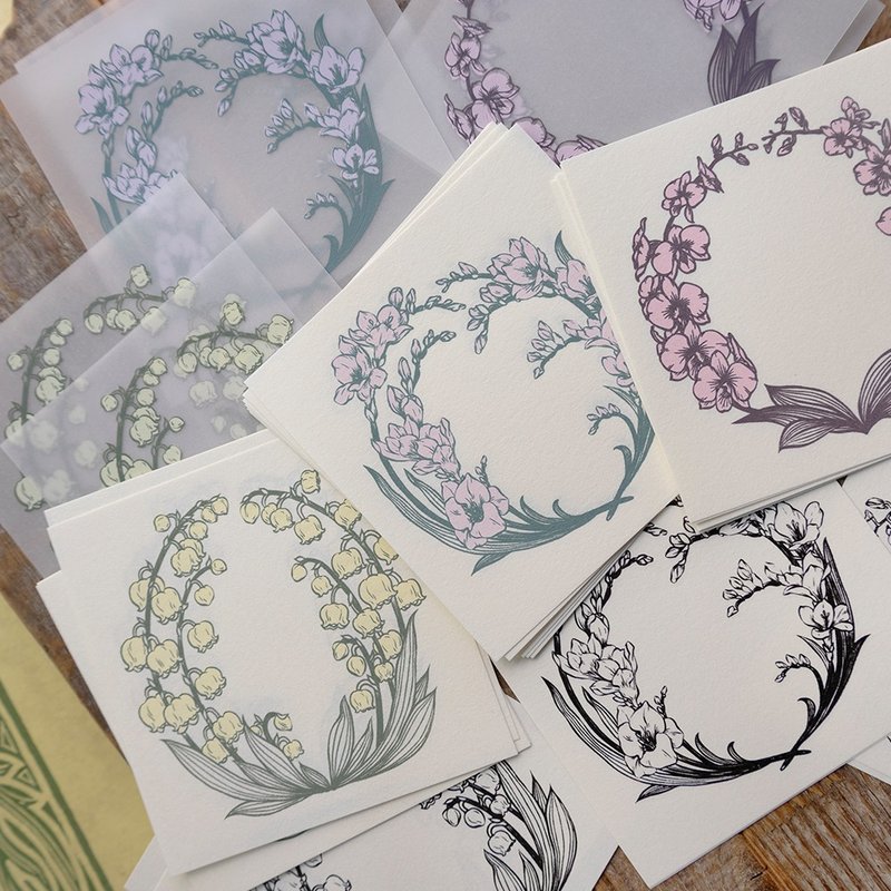 兰系圈 - 便签纸 - 便条纸/标签贴 - 纸 