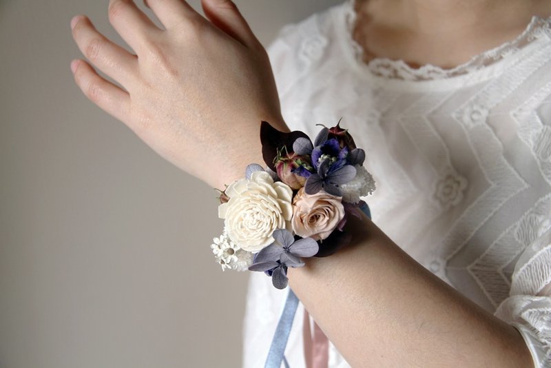 婚礼手腕花 - 植栽/盆栽 - 植物．花 蓝色