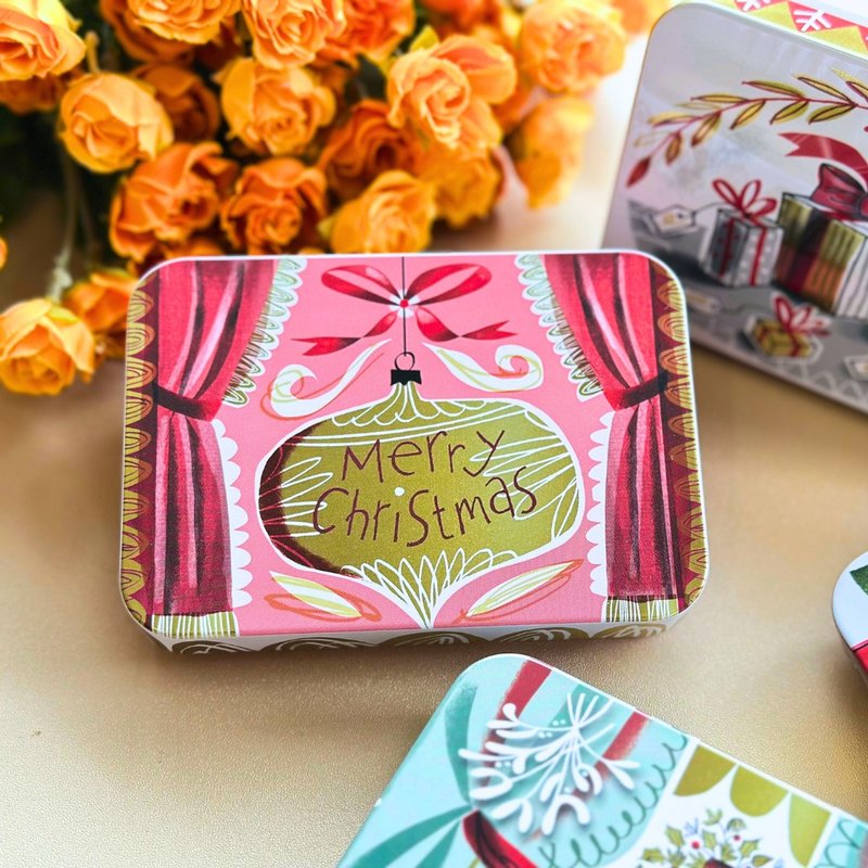 吉莉恩马汀圣诞口袋长方糖果礼盒 - 2款入【英国糖迷你包6包入】 - 零食/点心 - 其他材质 红色