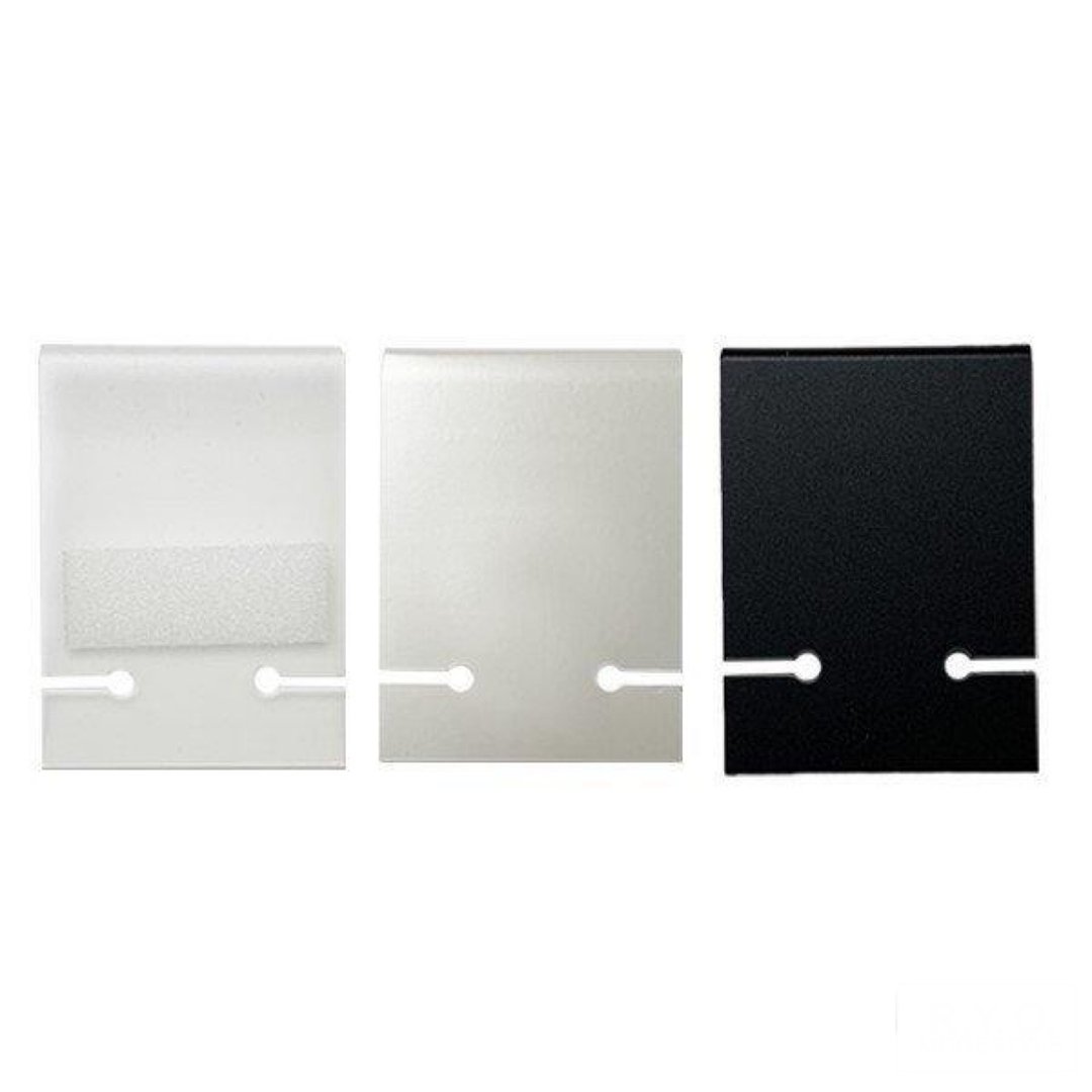 Clip-On mount 100 pieces OEM possible 3color - 收纳用品 - 塑料 黑色