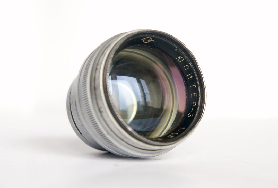 Jupiter-3 P 1.5/50 lens for rangefinder camera Contax Kiev mount USSR ZOMZ cap - 相机 - 其他金属 银色