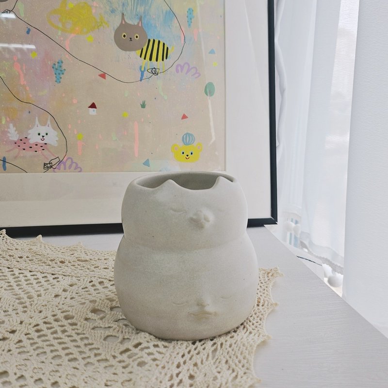 我们在一起的瓶子 - 收纳用品 - 瓷 白色