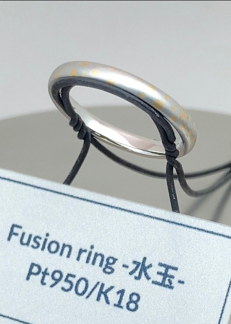 订购商品：融合戒指-波尔卡圆点- - 戒指 - 贵金属 银色