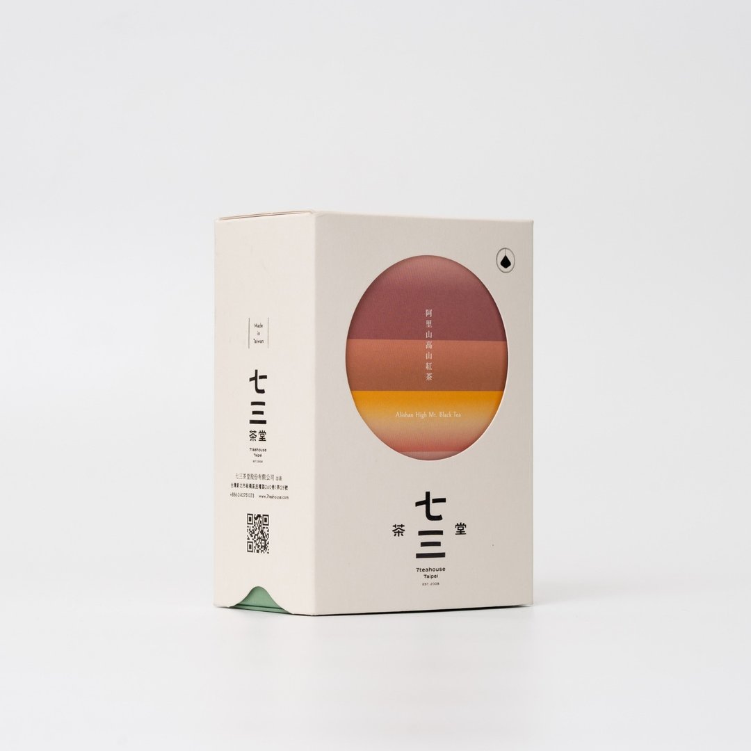 七三茶堂 立体茶包丨阿里山高山红茶 8单入–精装盒 - 茶 - 纸 白色