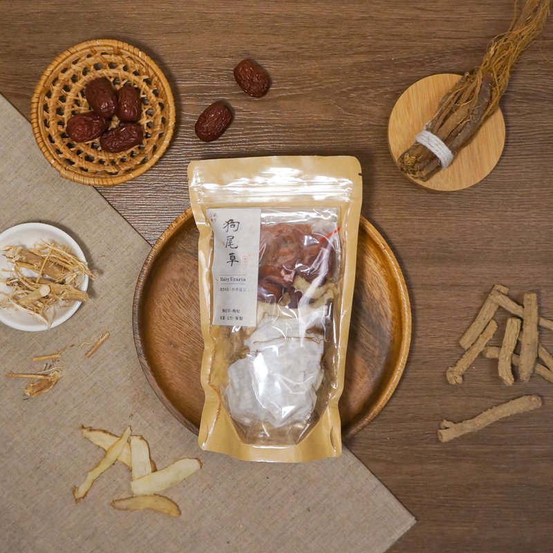 汉方养身 l 狗尾草药膳包 严选原料 补气养生 四季皆宜 - 料理包 - 植物．花 咖啡色