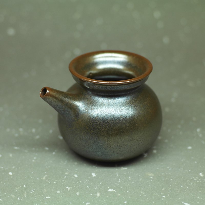 藏金釉 圆型 炮管嘴 茶海、公道杯、匀杯 手作陶艺 茶道具 - 茶具/茶杯 - 陶 