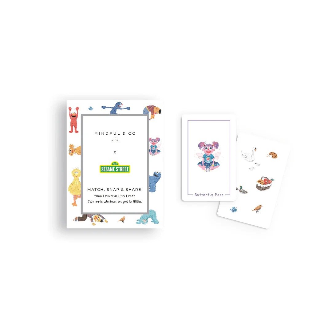 芝麻街三合一趣味卡牌游戏 Mindful & Co Kids - 桌游/玩具 - 其他材质 多色