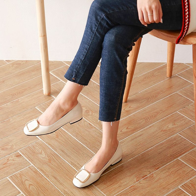 現貨優惠 -韩国人手制 MACMOC Maju (White) 平底鞋 - 其他女款皮鞋 - 其他材质 