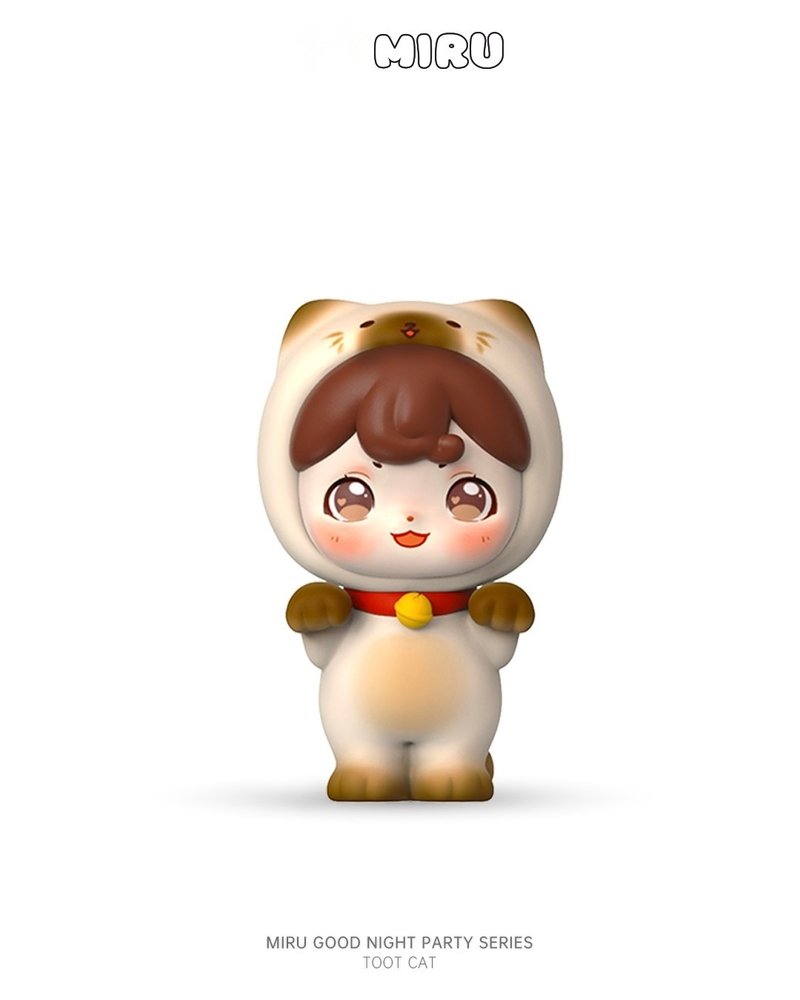 boptoys 潮玩波普 MIRU 蜜露晚安派对系列盲盒 - 玩偶/公仔 - 塑料 
