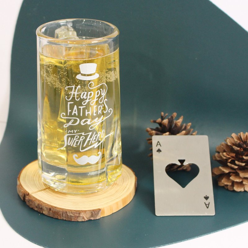 Text Art |礼物—订制创意大容量啤酒杯套装|文字雕刻 - 酒杯/酒器 - 玻璃 