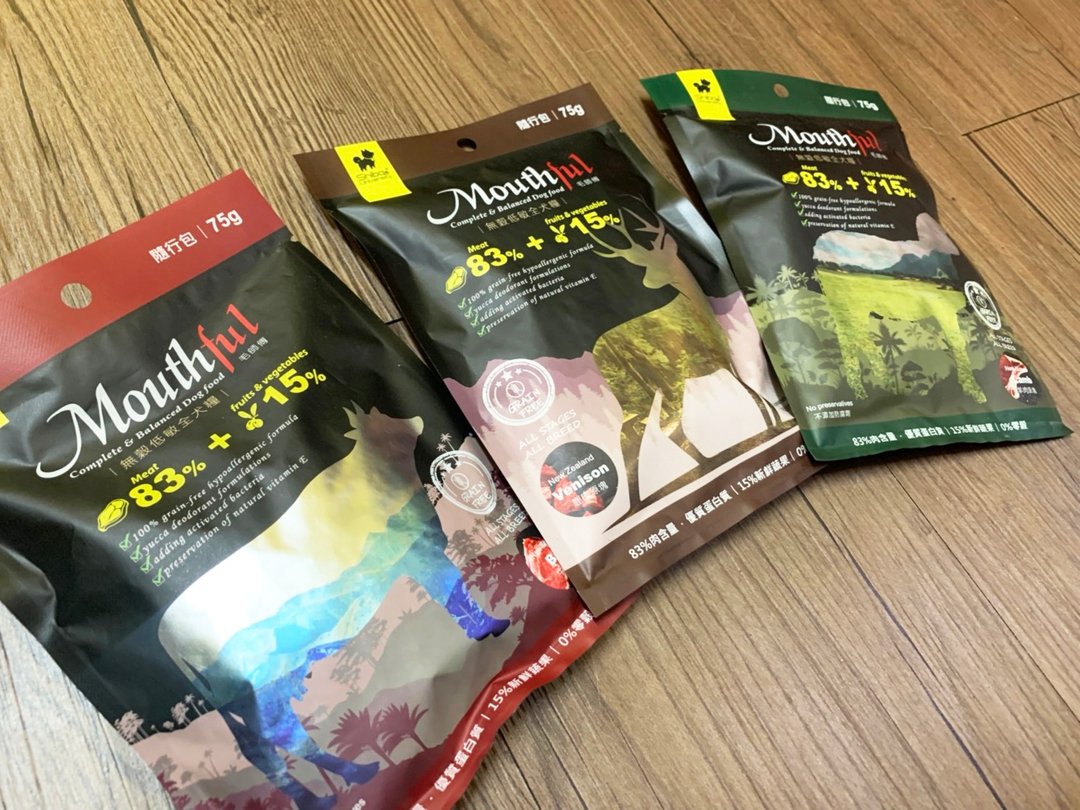 Mouthful毛师傅 鲜宠粮75g随行包 全新冻干配方 狗饲料 高蛋白 - 狗罐头/鲜食 - 其他材质 