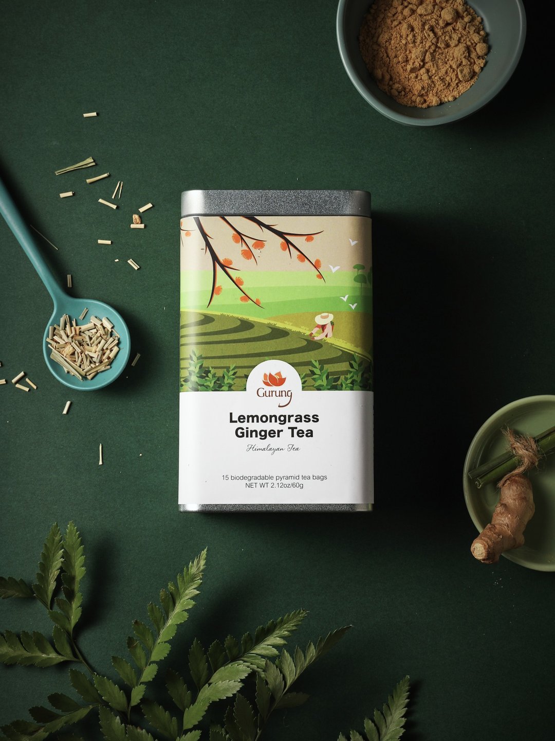 有机香茅姜茶 - 荣获英国星级美食大奖 - 健康/养生 - 新鲜食材 绿色