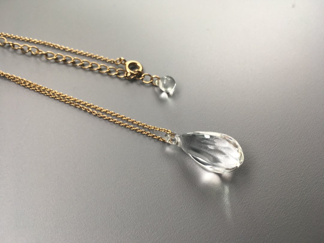 - Freezing - Necklace - 项链 - 玻璃 白色