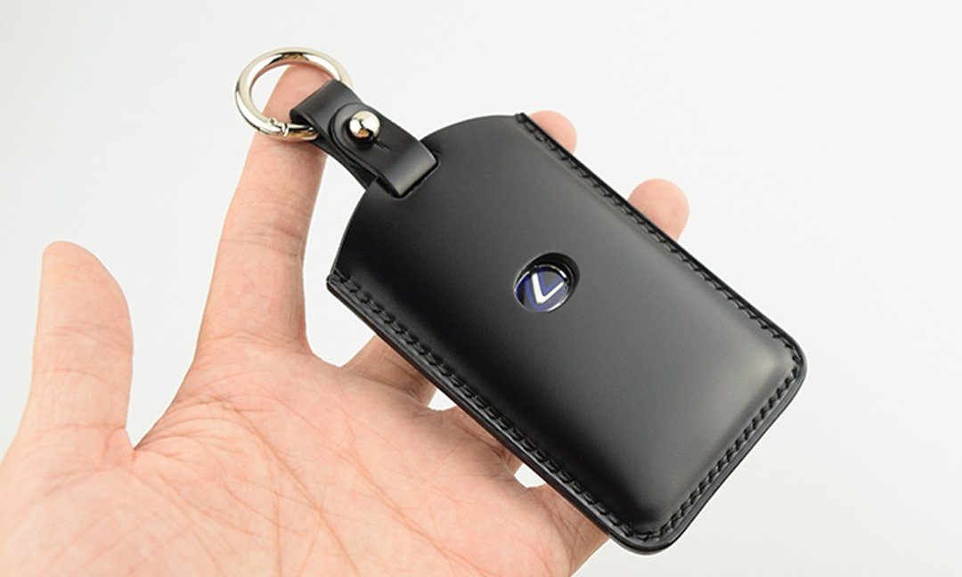 凌志Lexus 雷克萨斯 马臀皮/鳄鱼皮卡片车钥匙卡套手工定制客制化 - 钥匙链/钥匙包 - 真皮 多色