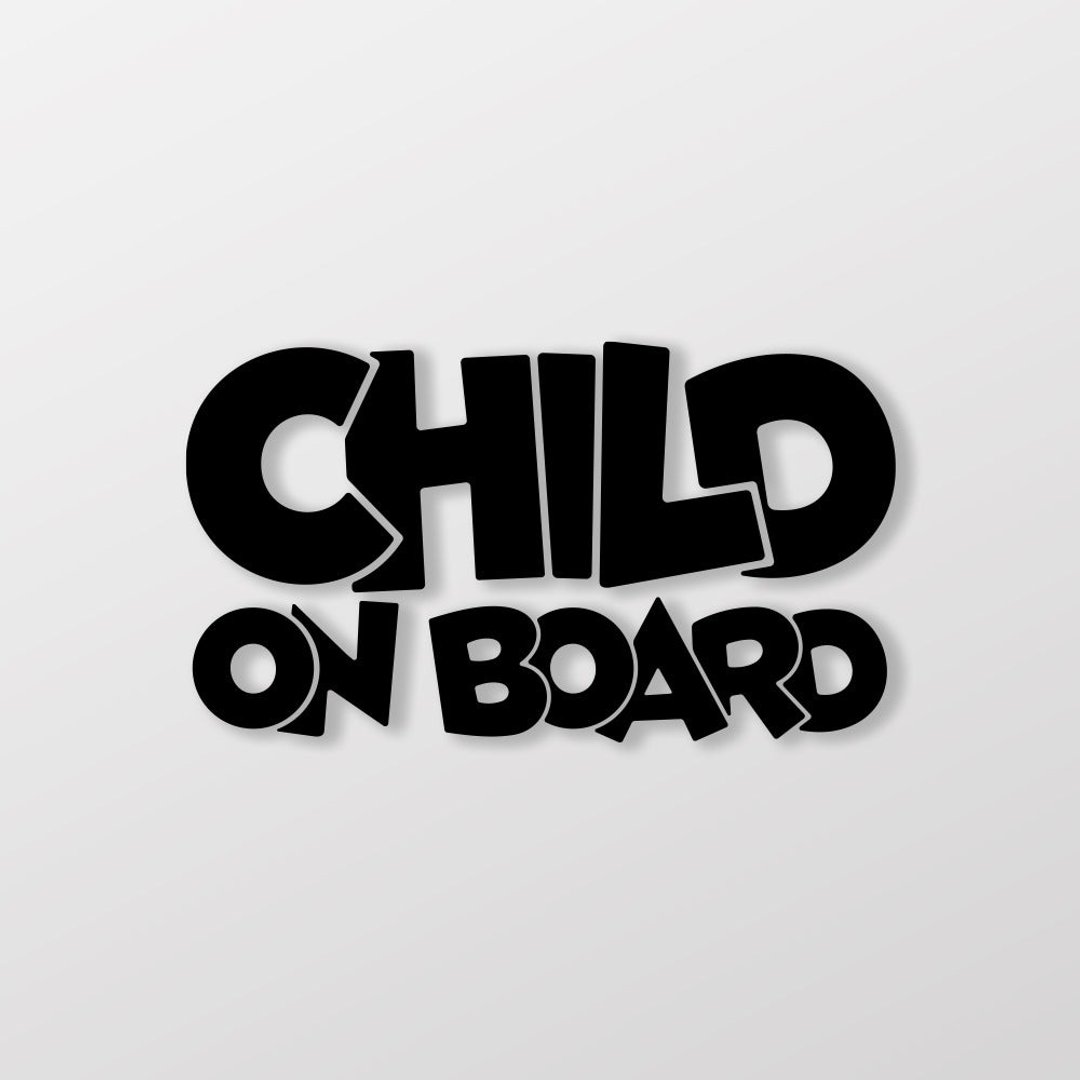 CHILD ON BOARD/A/车贴、贴纸 SunBrother孙氏兄弟 - 贴纸 - 防水材质 