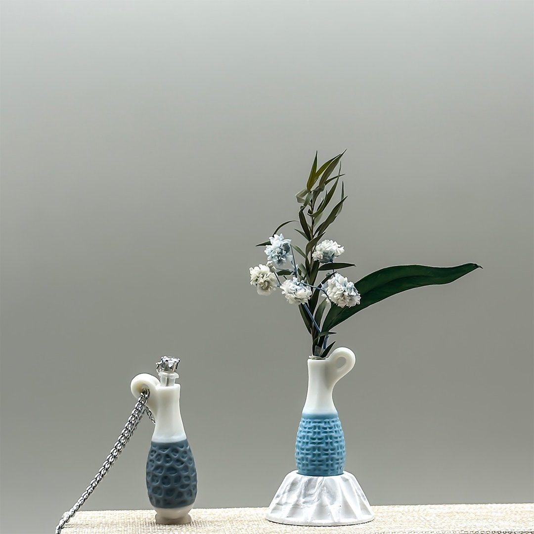 随身香氛瓶 │ 100%精油扩香 × 插花美学 让日常更有仪式感 - 香薰/精油/线香 - 瓷 