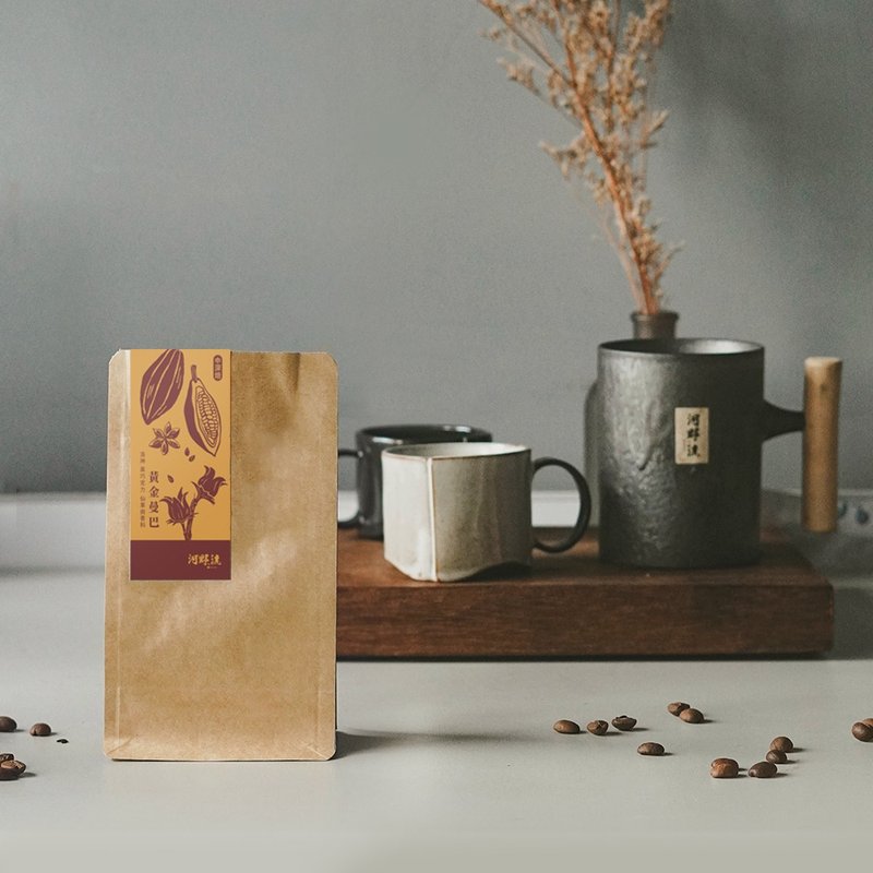 Driver 河野流精品咖啡豆-黄金曼巴 (100g) - 咖啡 - 新鲜食材 咖啡色