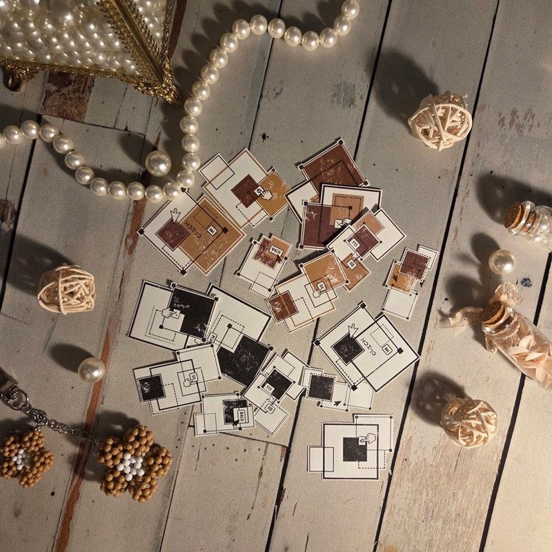 点 击 - 贴纸 - 纸 