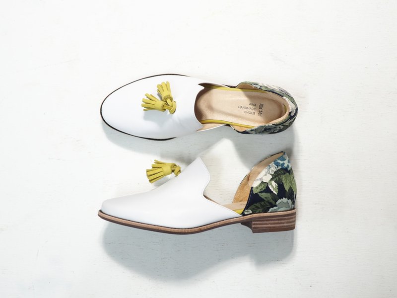 爱花乐福-金桂 - 女款休闲鞋 - 其他材质 白色