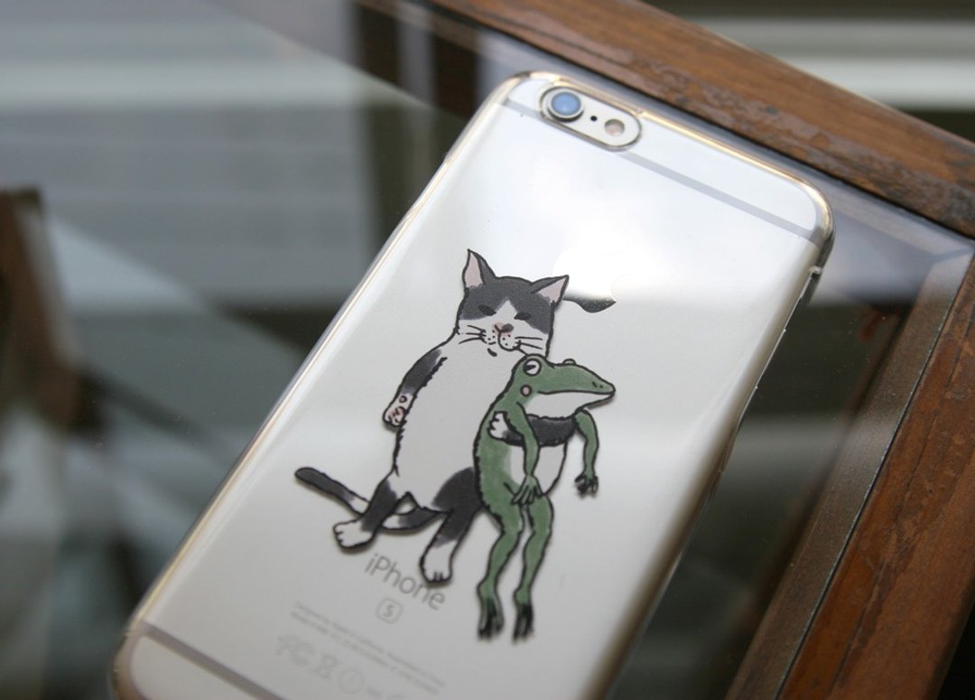 IPhonePlus case Nakayoshi? (clear) - 手机壳/手机套 - 塑料 透明
