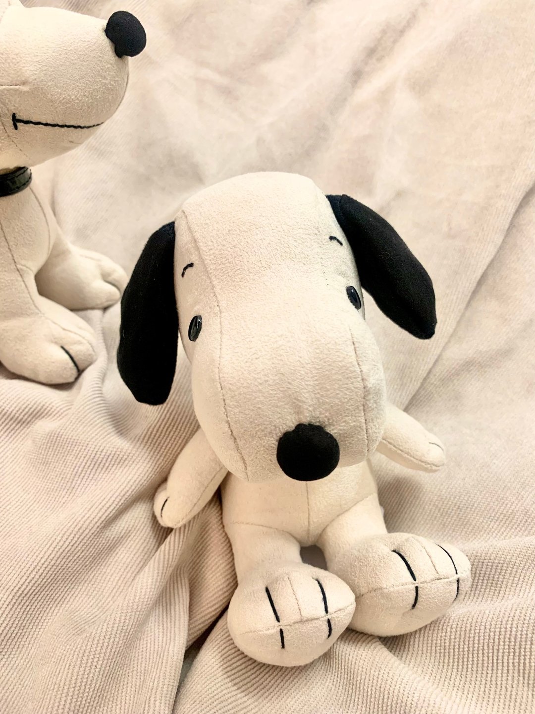 独家收藏款 麂皮 史努比玩偶 snoopy - 玩偶/公仔 - 聚酯纤维 卡其色
