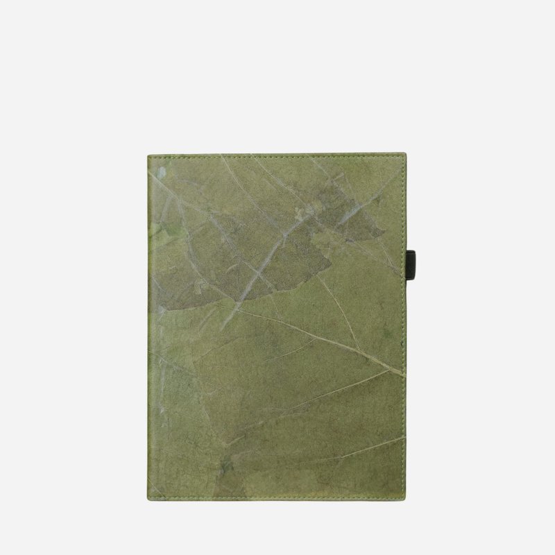 眼部护理横格纸笔记本，尺寸 A5 - 笔记本/手帐 - 植物．花 绿色